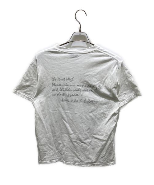 stussy（ステューシー）stussy (ステューシー) ERIC B. & RAKIM FOLLOW THE LEADER TEE ホワイト サイズ:Ｍの古着・服飾アイテム