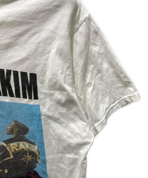 stussy（ステューシー）stussy (ステューシー) ERIC B. & RAKIM FOLLOW THE LEADER TEE ホワイト サイズ:Ｍの古着・服飾アイテム