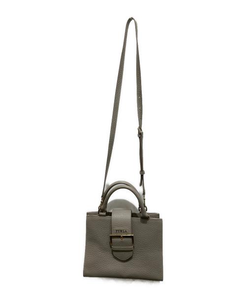 FURLA（フルラ）FURLA (フルラ) 2WAYショルダーバッグ グレージュの古着・服飾アイテム