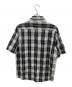 stussy (ステューシー) チェック半袖シャツ ブラック サイズ:XL：8000円