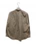 SEDAN ALL-PURPOSE (セダンオールパーパス) Organic Cotton Stand Collar Shirt ブラウン サイズ:XL：7000円