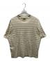 SEDAN ALL-PURPOSE（セダンオールパーパス）の古着「Striped S/S Tee」｜ベージュ