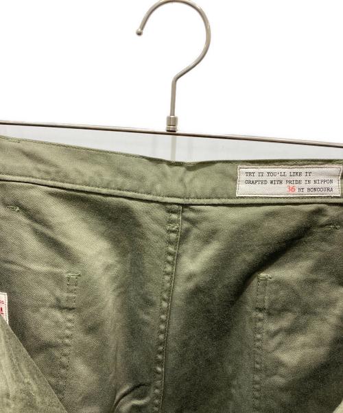 BONCOURA（ボンクラ）BONCOURA (ボンクラ) アーミーベイカーパンツ グリーン サイズ:36の古着・服飾アイテム