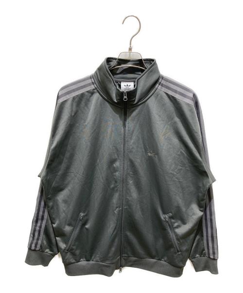 adidas（アディダス）adidas (アディダス) ベッケンバウアートラックジャケット グレー サイズ:XLの古着・服飾アイテム