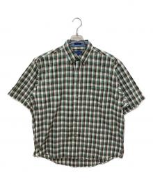 PENDLETON（ペンドルトン）の古着「半袖シャツ」｜ホワイト×グリーン