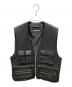 SUPREME（シュプリーム）の古着「Leather Cargo Vest」｜ブラック