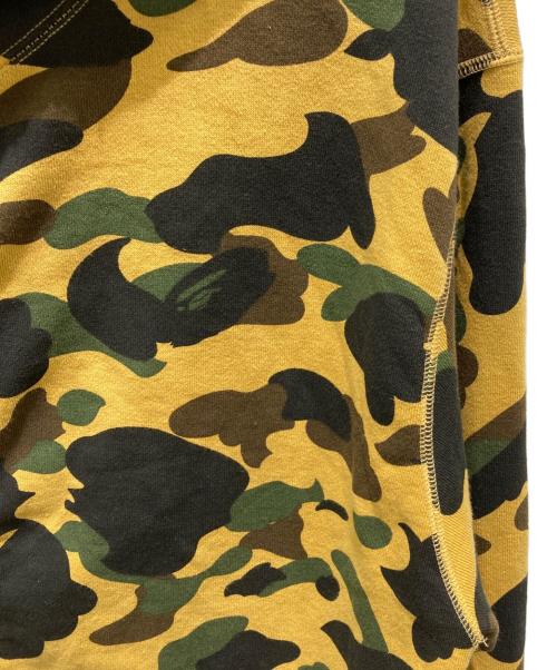 A BATHING APE（アベイシングエイプ）A BATHING APE (アベイシングエイプ) SEPARATE SPLIT SHARK FULL ZIP HOODIE カーキ サイズ:3XLの古着・服飾アイテム