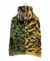A BATHING APE（アベイシングエイプ）の古着「SEPARATE SPLIT SHARK FULL ZIP HOODIE」｜カーキ