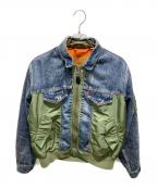 LEVI'S PReMIUMリーバイス プレミアム）の古着「ハイブリッドトラッカー ジャケット」｜インディゴ