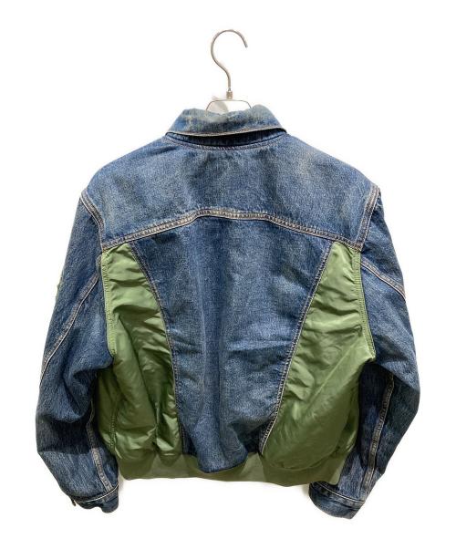 LEVI'S PReMIUM（リーバイス プレミアム）LEVI'S PReMIUM (リーバイス プレミアム) ハイブリッドトラッカー ジャケット インディゴ サイズ:Ｌの古着・服飾アイテム