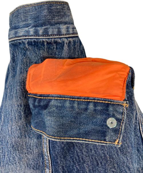 LEVI'S PReMIUM（リーバイス プレミアム）LEVI'S PReMIUM (リーバイス プレミアム) ハイブリッドトラッカー ジャケット インディゴ サイズ:Ｌの古着・服飾アイテム