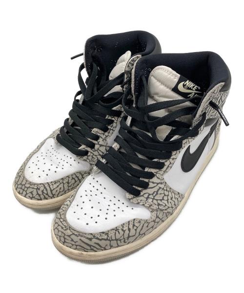 NIKE（ナイキ）NIKE (ナイキ) AIR JORDAN 1 RETRO HIGH OG グレー サイズ:26.5の古着・服飾アイテム