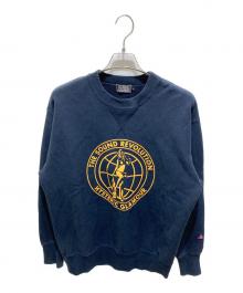 Hysteric Glamour（ヒステリックグラマー）の古着「SOUND REVOLUTION オーバーサイズスウェット」｜ネイビー