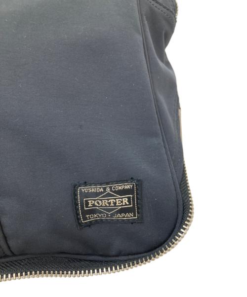PORTER（ポーター）PORTER (ポーター) ニューエレガンスハンドバッグ ネイビーの古着・服飾アイテム