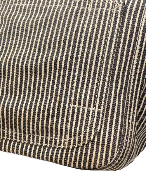 Porter Classic（ポータークラシック）Porter Classic (ポータークラシック) ヒッコリーストライプショルダーバッグ グレーの古着・服飾アイテム