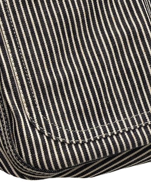 Porter Classic（ポータークラシック）Porter Classic (ポータークラシック) ヒッコリーストライプショルダーバッグ グレーの古着・服飾アイテム