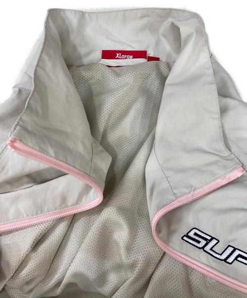 SUPREME（シュプリーム）SUPREME (シュプリーム) Contrast Zip Track Jacket ベージュ サイズ:XLの古着・服飾アイテム