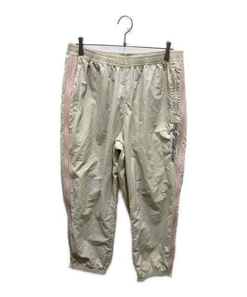 SUPREME（シュプリーム）SUPREME (シュプリーム) Contrast Zip Warm Up Pant ベージュ サイズ:XLの古着・服飾アイテム