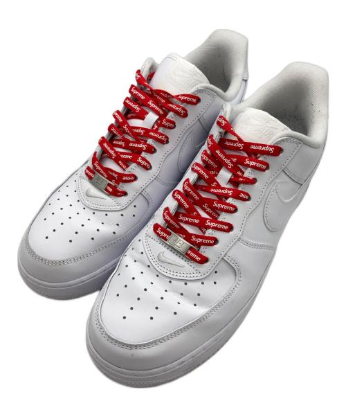 NIKE（ナイキ）NIKE (ナイキ) SUPREME (シュプリーム) AIR FORCE1 LOW ホワイト サイズ:29の古着・服飾アイテム