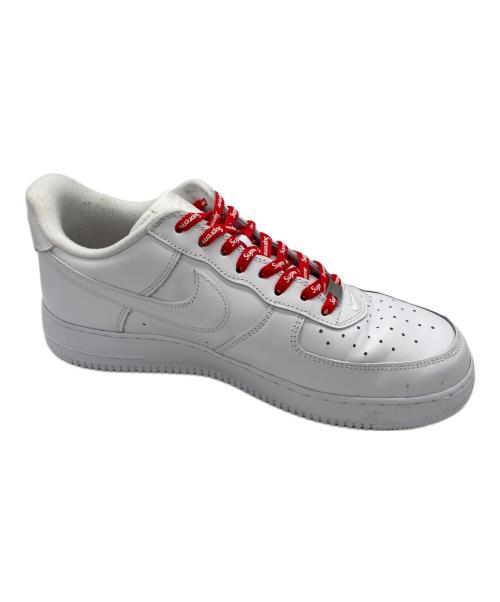 NIKE（ナイキ）NIKE (ナイキ) SUPREME (シュプリーム) AIR FORCE1 LOW ホワイト サイズ:29の古着・服飾アイテム