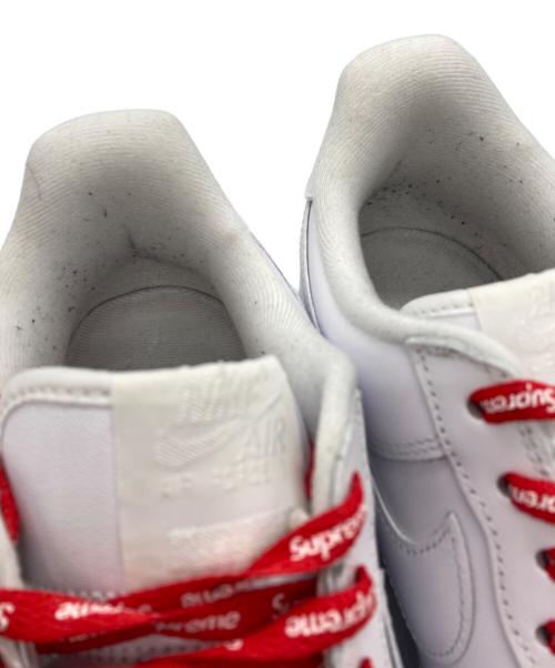 NIKE（ナイキ）NIKE (ナイキ) SUPREME (シュプリーム) AIR FORCE1 LOW ホワイト サイズ:29の古着・服飾アイテム