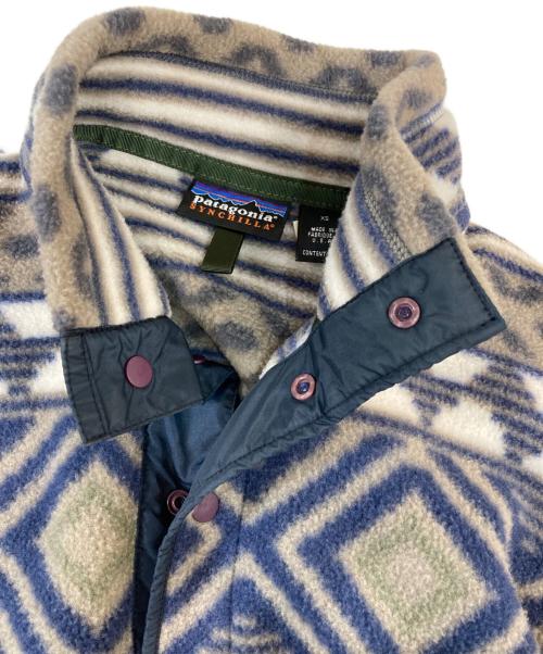 Patagonia（パタゴニア）Patagonia (パタゴニア) Synchilla Snap-T Pullover ブラウン サイズ:XSの古着・服飾アイテム