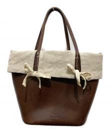 genten（ゲンテン）の古着「ミニハンドバッグ」｜ブラウン