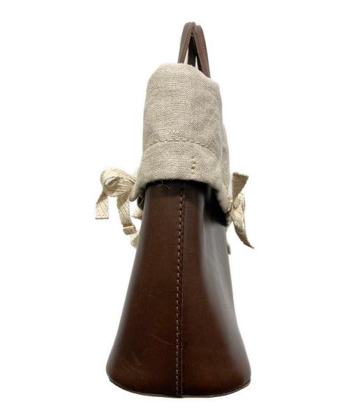 genten（ゲンテン）genten (ゲンテン) ミニハンドバッグ ブラウンの古着・服飾アイテム