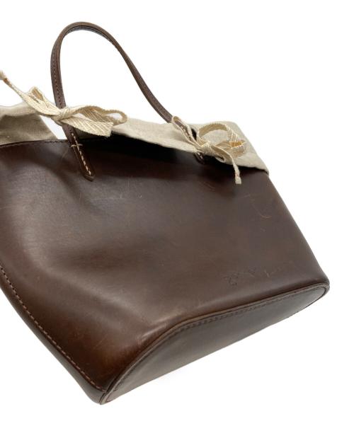 genten（ゲンテン）genten (ゲンテン) ミニハンドバッグ ブラウンの古着・服飾アイテム