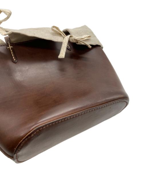 genten（ゲンテン）genten (ゲンテン) ミニハンドバッグ ブラウンの古着・服飾アイテム