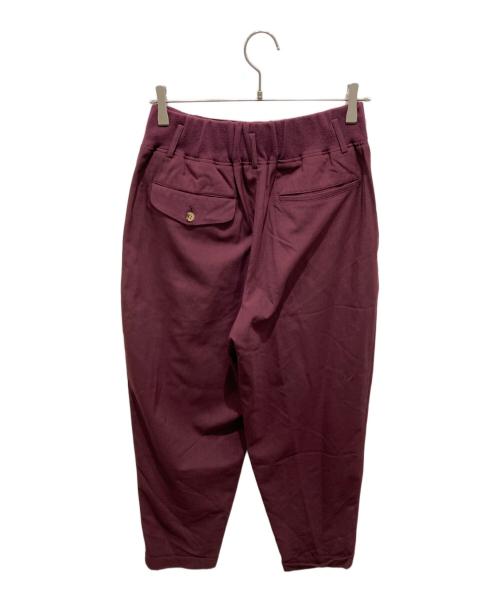 COMME des GARCONS HOMME PLUS（コムデギャルソンオムプリュス）COMME des GARCONS HOMME PLUS (コムデギャルソンオムプリュス) タックパンツ レッド サイズ:Ｓの古着・服飾アイテム