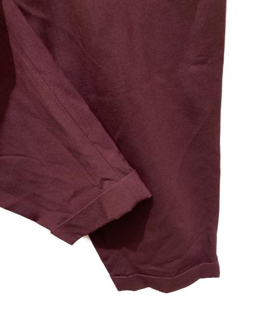 COMME des GARCONS HOMME PLUS（コムデギャルソンオムプリュス）COMME des GARCONS HOMME PLUS (コムデギャルソンオムプリュス) タックパンツ レッド サイズ:Ｓの古着・服飾アイテム