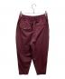 COMME des GARCONS HOMME PLUS (コムデギャルソンオムプリュス) タックパンツ レッド サイズ:Ｓ：18000円