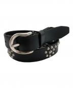 OUR LEGACYアワーレガシー）の古着「STAR FALL BELT BLACK BRIDLE」｜ブラック