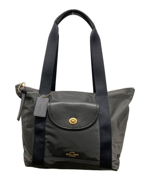 COACH（コーチ）COACH (コーチ) ハンドバッグ ブラックの古着・服飾アイテム