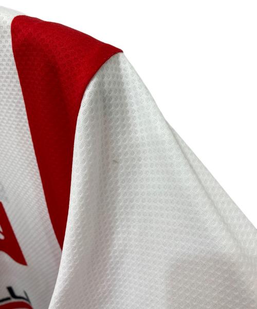 Castelli（カステリ）Castelli (カステリ) Supreme (シュプリーム) Cycling Jersey ホワイト×レッド サイズ:Ｌの古着・服飾アイテム