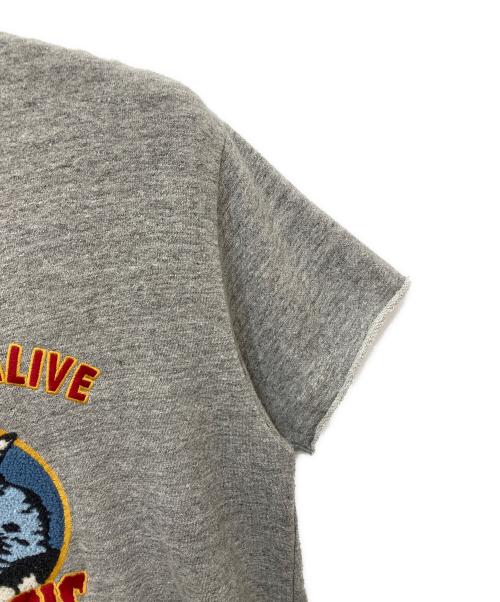 Hysteric Glamour（ヒステリックグラマー）Hysteric Glamour (ヒステリックグラマー) ウルフパイル コットンスウェット グレー サイズ:FREEの古着・服飾アイテム