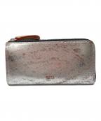 PORTERポーター）の古着「LONG WALLET　FOIL　長財布」｜シルバー