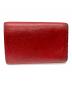 GUCCI (グッチ) ダブルG キーケース　GGマーモント　 レッド：6000円