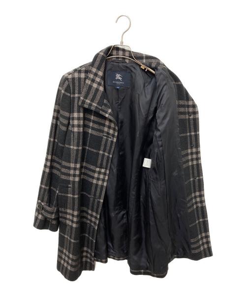 BURBERRY LONDON（バーバリーロンドン）BURBERRY LONDON (バーバリーロンドン) スタンドカラーコート ブラック サイズ:46の古着・服飾アイテム