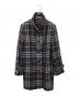 BURBERRY LONDON（バーバリーロンドン）の古着「スタンドカラーコート」｜ブラック