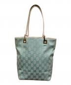 GUCCIグッチ）の古着「ハンドバッグ」｜ブルー