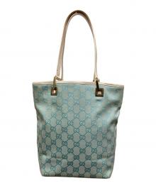 GUCCI（グッチ）の古着「ハンドバッグ」｜ブルー