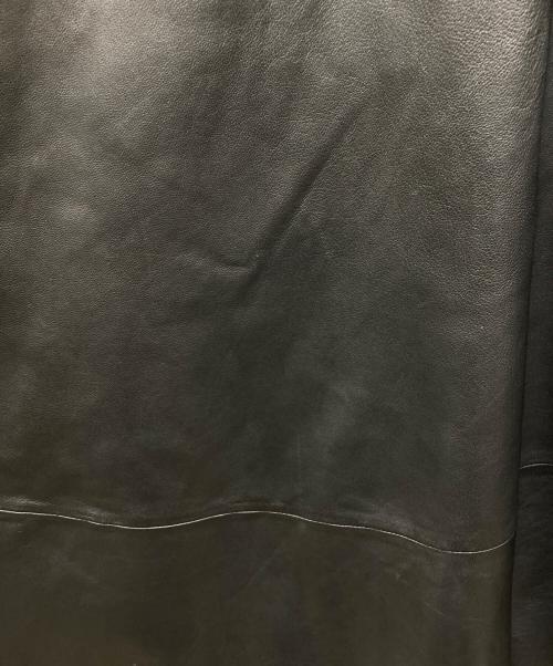 upper hights（アッパーハイツ）upper hights (アッパーハイツ) レザーロングスカート ブラック サイズ:1の古着・服飾アイテム