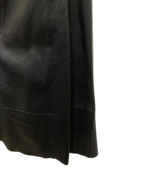 upper hights（アッパーハイツ）upper hights (アッパーハイツ) レザーロングスカート ブラック サイズ:1の古着・服飾アイテム