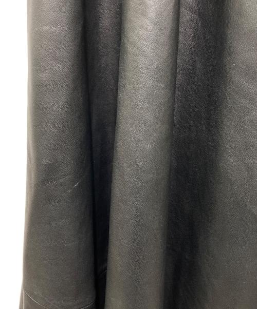 upper hights（アッパーハイツ）upper hights (アッパーハイツ) レザーロングスカート ブラック サイズ:1の古着・服飾アイテム