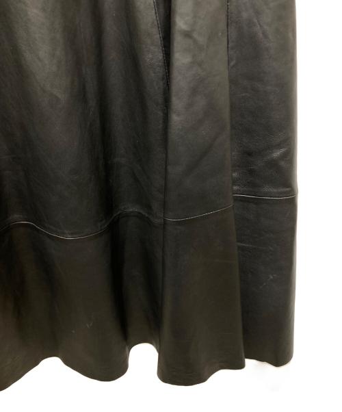 upper hights（アッパーハイツ）upper hights (アッパーハイツ) レザーロングスカート ブラック サイズ:1の古着・服飾アイテム