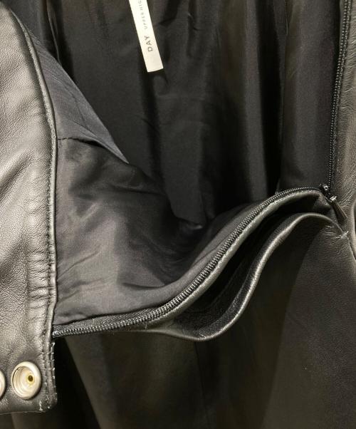 upper hights（アッパーハイツ）upper hights (アッパーハイツ) レザーロングスカート ブラック サイズ:1の古着・服飾アイテム