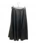 upper hights (アッパーハイツ) レザーロングスカート ブラック サイズ:1：8000円