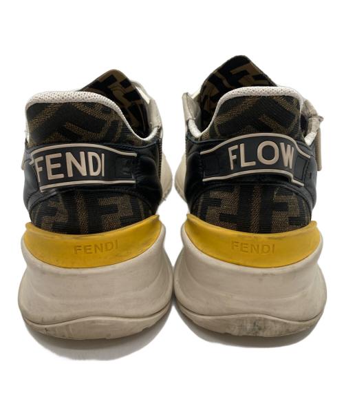FENDI（フェンディ）FENDI (フェンディ) フロー スニーカー ベージュ サイズ:8の古着・服飾アイテム